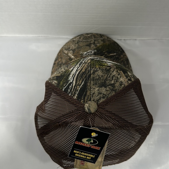 Mossy Oak Men’s Camo Trucker SnapBack Adjustable Hat - Picture 4 of 7